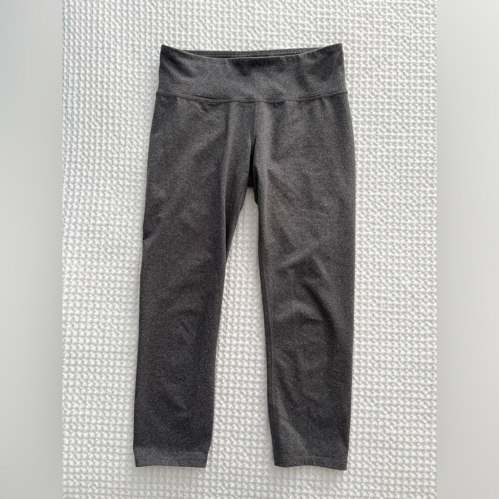 REI Co-op cropped leggings heather‎ gray spandex size XS